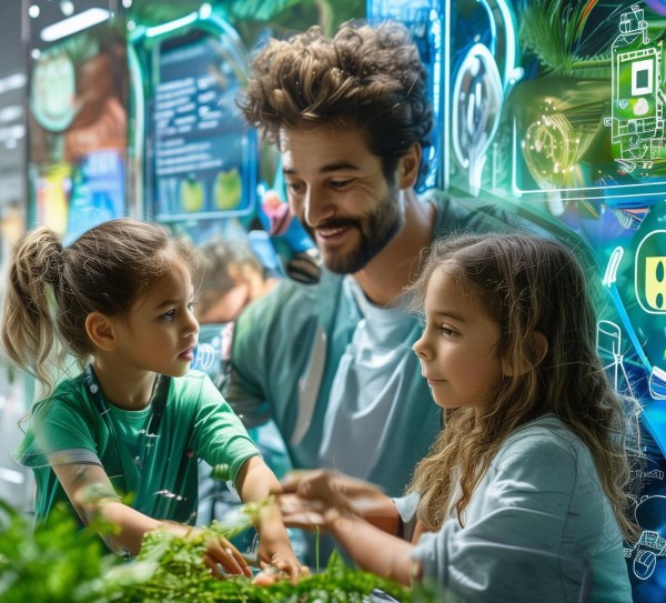 亲子环保动态图片背景墙,用科技与爱,为孩子的环保成长注入活力 亲子环保动态图片背景墙,用科技与爱,为孩子的环保成长注入活力