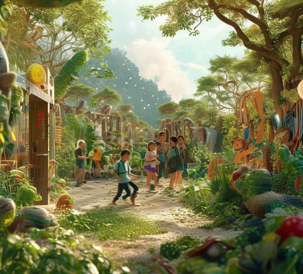 华南农业大学优乐农场科普基地，在田园中点亮科学与生活之趣